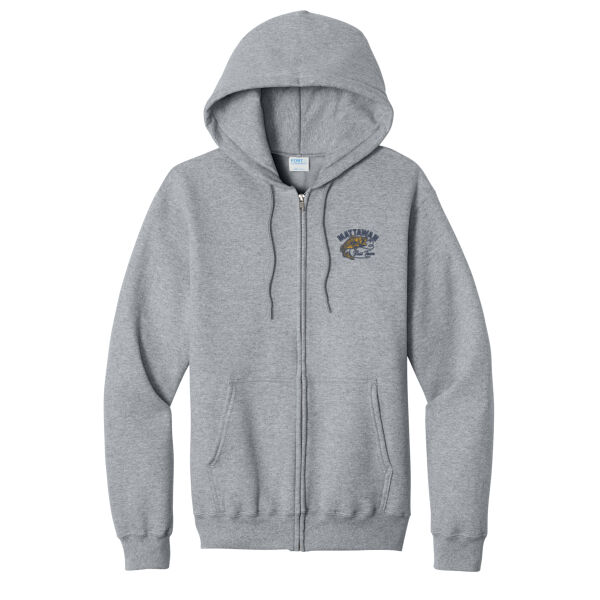 Port & Co™ Core Fleece Full-Zip Hooded Sweatshirt Thumbnail
