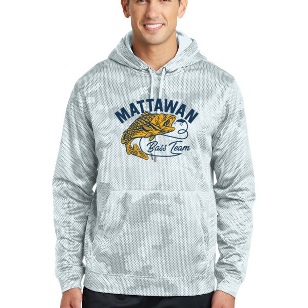 Sport-Tek® Sport-Wick® CamoHex Fleece Hooded Pullover Thumbnail